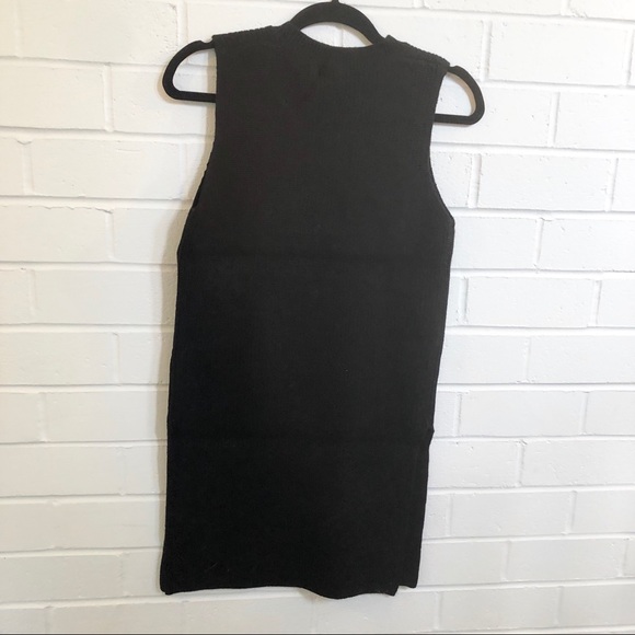 Long Sweater Vest with Slits - Picture 6 of 6